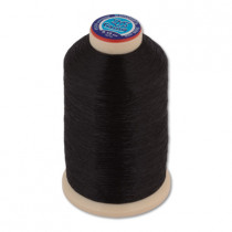 Мононить " Gamma" MF- 03 0. 15 мм 100% нейлон черный 4570 м на пл. конусе