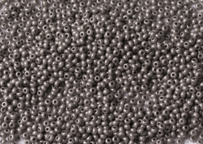 Бисер Чехия круглый 10/0 50г 16749 естественный, непрозрачный серый