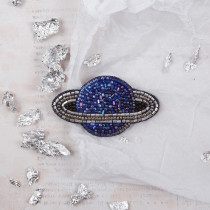 " Klart" набор для вышивания 10- 010 " Брошь. Сатурн" 