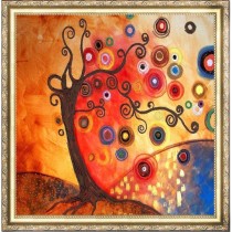 "Дерево" Рисунок на ткани